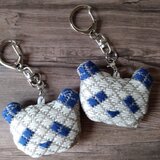 【夏季限定　キーホルダー】こぎんマスコットパンダ ブルーサマーの画像