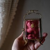 オルモル　懐中時計用　ジュエリーケース　フランスアンティーク  アンティークのある暮らしの画像