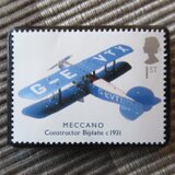 イギリス　おもちゃ切手ブローチ10449の画像