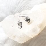 ピアス　透明なハート〈Transparent Heart〉★ヒーリングシリーズの画像