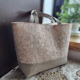 モリス*くすみピンク*トートバッグの画像