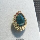 グランディディエライト ブローチ / Grandidierite Named Broochの画像