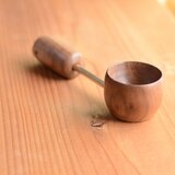 木製コーヒーメジャー(ウォールナット+真鍮) #0224