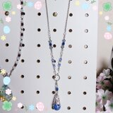カイヤナイトのネックレス ペンダントの画像