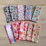 New*柄が選べるミニポケットティッシュケース*いちご*ちょうちょ*花柄の画像