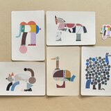 「てあそび」ポストカードセットの画像