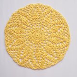 botan ドイリー イエロー【23.0cm】