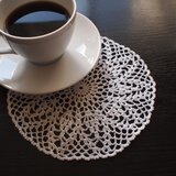 botan ドイリー ホワイト【18.0cm】