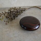 香合　茶道具　紫檀　香入れ