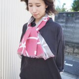 hirali｜手ぬぐい　フリンジ加工　～梅ふふむ～の画像
