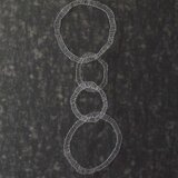 ワイヤーワークオブジェ　四連リングの画像