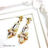 X'masSALE★スワロフスキークリスタルビジューピアス