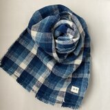 手織りストール　風