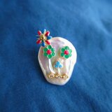 SV Skull Pin  brooch (Katy)の画像