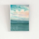 柔らかな雲　A2ポスターの画像