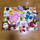 大物入りフェルトのお魚釣りセット２３匹の画像