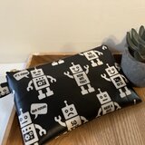 14裏付き　ミニラミネートポーチ　ロボくん　ロボット　カード　財布の画像