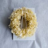 mini canvas wreath （lemon）