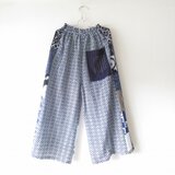 ☆浴衣ガウチョパンツ☆ポケットステッチ♪/31kg084の画像