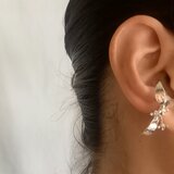 Utoka  ☆ silver   金木犀 イヤーカフ  a