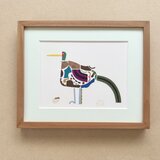 『てあそび-bird』原画　額装込みの画像