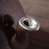 鉄瓶銀口加工（磨き仕上げ）の画像