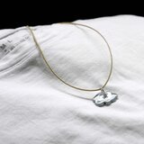 七宝焼 　ネックレス　雲（シルバー）SV999　