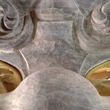 獅子頭・金具制作（目の金具）の画像