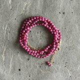 No. 107 86cm・ルビーのネックレス