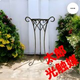 光触媒　人工観葉植物　ウォールグリーン　フェイクグリーン　外内兼用アイアンスタンドの画像