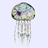 クラゲブローチ