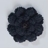 SALE! 黒いお花のコサージュ