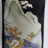 ８３０８　色留袖で作ったポシェット　＃送料無料の画像