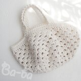 ばあば ⚏ グラニーサークルの今日のおやつバック（coton・CSB64）の画像