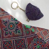 ばあば☆シードビーズのminiminiがま口（Callicarpa・1934）の画像