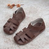 【受注製作】サンダルシューズ 手製牛革レザー グラディエーター風 BB37