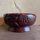 鎌倉彫　豊堂　菓子器の画像