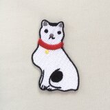 刺繍ワッペン■歌川国芳 猫飼好五十三疋 鞠子