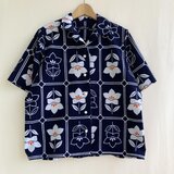 浴衣アロハシャツ　MLサイズ