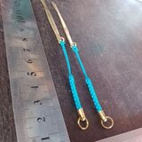 数量限定２個セット　真鍮製帯飾り根付用　差し込みプレート　根付を付けて着物や浴衣の飾りに　男女OK