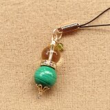 酷使した心に強烈な癒しを｜マラカイト（大粒14mm）ｘシトリンｘペリドット
