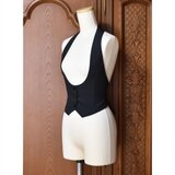 【I様オーダー】バックリボンカマーベスト