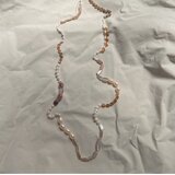 Andesine&Shellのロングネックレス　14kgf