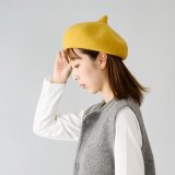 とんがりベレー YOKOI BERET マスタード [YO-BR008-MT]