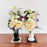 【 お仏花ブーケ 】シャンデリアリリー　パープル