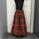 アフリカンワックスプリント　ワイドパンツ