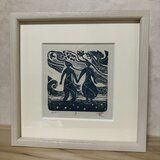 「声」額装作品