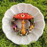 天真爛漫な森のきのこ　大きめペンダント