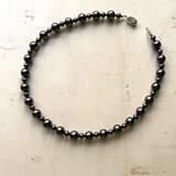 パールネックレス　ノワール