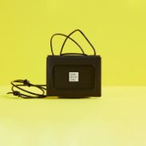 IDカードケース 〈ホック式〉 （ブラック）【R-011-MBL】